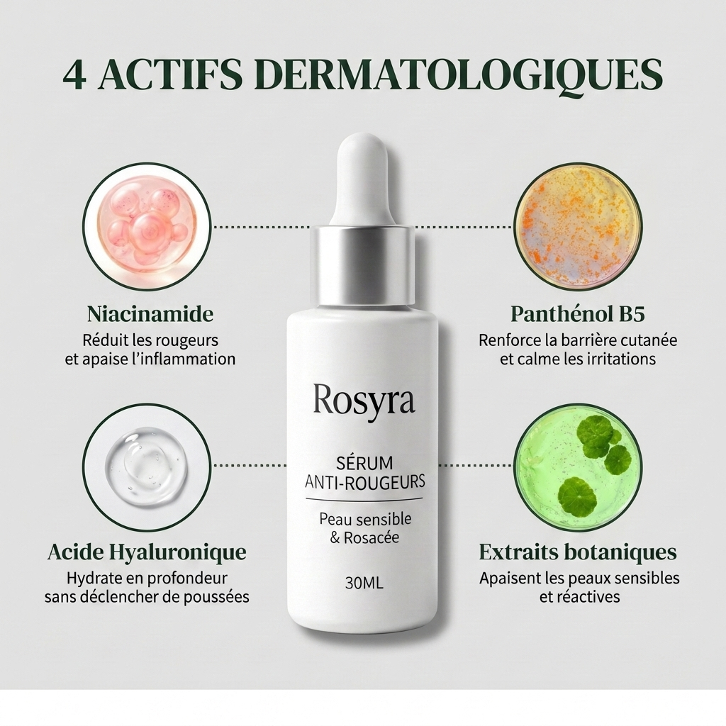 Rosyra Sérum Anti-Rougeurs